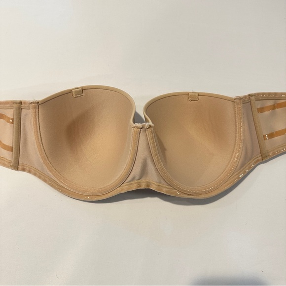 Vanity Fair Strapless Bra in Nude - Tan 36C - Picture 4 of 8